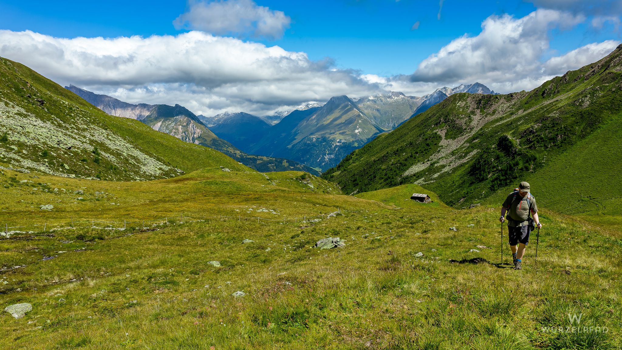 Weites Almgelände oberhalb der Arnitzalm